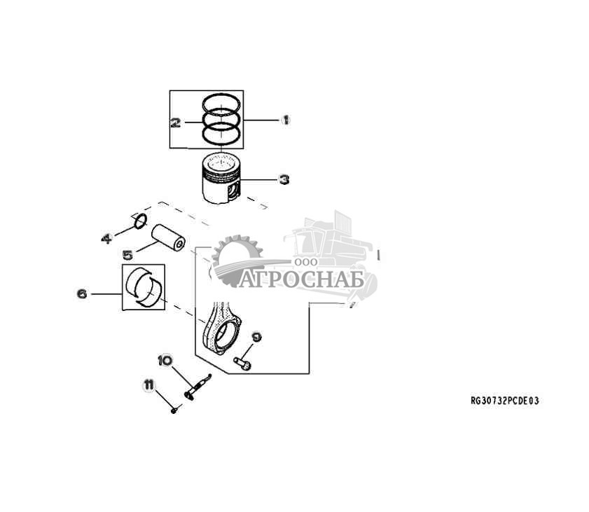 4802 Connecting Rods and Pistons 